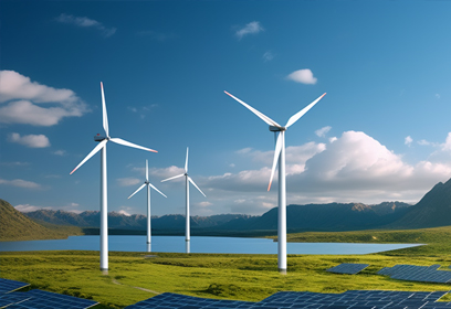 新疆風力發電站成功投入使用我司液壓油真空濾油機